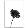 Leinwandbild einzelne blume 60x90 cm Feeby grau wandbild Produktbild-Vorschau 3