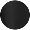 A black circular object on a white background. Produktbild-Vorschau
