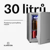 Klarstein Mini chladnička, 30 l, malá, tichá chladnička do Náhled obrázku produktu 2