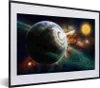 MuchoWow® MuchoWow® Gerahmtes Poster Meteoriteneinschläge Produktbild-Vorschau 1