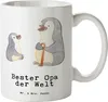 Mr. & Mrs. Panda steingut tasse Pinguin Bester Opa der Welt Produktbild-Vorschau 1