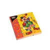 A stack of napkins with a clown illustration on the packaging. Produktbild-Vorschau