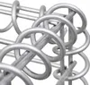 A close-up view of interlocking metal wire coils, likely part of a gabion cage or similar structure. Náhled obrázku produktu