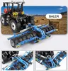 17020 - Tracteur rouge avec fraise à neige (Mould King) - Voir les images du produit 10