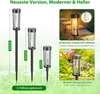 Verbesserte Solar-Gartenlichter, 6er-Pack mit warmweißem Produktbild-Vorschau 5