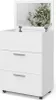 A white vanity table with a mirror and two drawers. Náhľad obrázku produktu