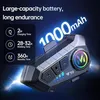 Bluetooth Helm Headset für Motorrad, Ski & Fahrrad, Produktbild-Vorschau 2