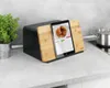 Chlebník s bambusovou doskou, čierny Náhľad obrázku produktu 11
