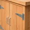 Relaxdays Pflanztisch mit Unterschrank, Holz, verzinkte Produktbild-Vorschau 6