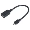 LogiLink USB Kabel A -> micro B Bu/St 0,20 m sw OTG Náhľad obrázku produktu 3