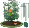 TTL GARDEN Strauchstützen 70×40 cm 5er Set inkl. Klettband Produktbild-Vorschau 1