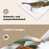 KitchenYeah© Herdabdeckplatte Rotkehlchen - Schnee - Vogel Produktbild-Vorschau 2