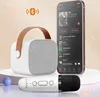 Caixa de som Bluetooth Maxlife para karaokê - Branca Náhľad obrázku produktu 5