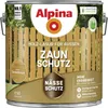 Alpina Zaun-Schutz Dunkelbraun 4 Liter Holz-Lasur für Außen Produktbild-Vorschau 2