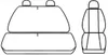 Autosedačky Volkswagen T5 a T6, 3 miesta, od roku 2003 (T6 Náhľad obrázku produktu 11