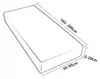 Sofa Sitzkissenbezug - Grau - 165-200cm - Stretch Husse - Produktbild-Vorschau 5