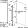 Congelatore da incasso con pantografi 212 Bosch GIN81VEE0 Anteprima dell’immagine prodotto 13