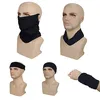 Schlauchschal Mund-Nasen-Maske in Schwarz, Behelfs Maske, Produktbild-Vorschau 4