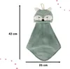 Detský uterák do škôlky 42x25cm modrá líška Náhľad obrázku produktu 2
