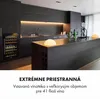 Klarstein vinotéka, 2 zóny, 132L, vstavaná, slim, sklenené Náhľad obrázku produktu 2