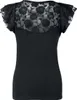 Spiral Direct T-Shirt Damen Enslaved Angel schwarz M Produktbild-Vorschau 2