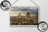 Blechschild Reise Florenz Italien Kathedrale Baukunst Produktbild-Vorschau 2