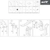MSV Garniture de WC en bambou Support de papier toilette en Voir les images du produit 5