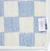HOMESCAPES Rutschfeste Badematte blau-weiß mit Produktbild-Vorschau 5