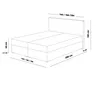 MYSEN Boxspringbett 180x200 Magic mit Bettkästen mit Produktbild-Vorschau 2