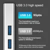 BRAINZAP USB-C Typ-C Hub 3 Ports + 10/100/1000 Mbps Gigabit Produktbild-Vorschau 3
