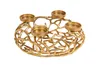 Eleganter Kerzenhalter ABSTRACT 38cm gold Kranz aus Ästen Produktbild-Vorschau 7