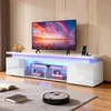 OYAJIA Lowboard TV-Schrank, Fernsehschrank mit RGB-LED und Produktbild-Vorschau 1