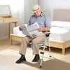 Toilettenstuhl für Senioren, klappbarer Toilettenstuhl mit Produktbild-Vorschau 7