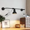 ZMH Wandleuchte Innen Schwarz Wandlampe  Wandbeleuchtung Produktbild-Vorschau 1