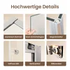 A collage of close-up images showcasing the features of a shower enclosure. Anteprima dell’immagine prodotto