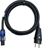 NWP Netzkabel 3m powerCON blau auf 230V Schuko Stecker - Produktbild-Vorschau 1