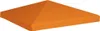 vidaXL Pavillondach 310 g/m² 3x3 m Arancione Anteprima dell’immagine prodotto 1