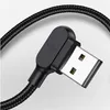 rychlonabíjecí kabel 3A USB na USB-C LED, 0,5 m (černý) Náhled obrázku produktu 7