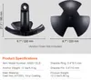 SucceBuy Ancora fluviale da 12 LBS, ancora a fungo in ghisa Anteprima dell’immagine prodotto 7