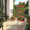 Vertikálna posteľ so 4 boxmi 52x21x127cm - hnedá Náhľad obrázku produktu 14
