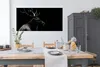 MuchoWow® Poster Hirsch - Schwarz - Porträt - Geweih - Produktbild-Vorschau 3