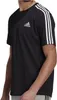 adidas T shirt Herren Rundhals im 3 Streifen Design, Produktbild-Vorschau 5