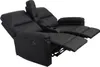 2er Kinosessel HWC-K17, Relaxsessel Fernsehsessel Sofa, Produktbild-Vorschau 15