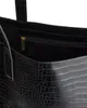 Ted Baker Schultertasche Croccon Croc Effect Icon Bag Jet - Produktbild-Vorschau 3