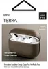 Uniq Etui Terra Airpods in vera pelle Oliwkowy/Olive Anteprima dell’immagine prodotto 7
