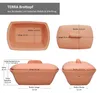 Terra zásobník na chléb s víkem box na uskladnění toastů z Náhled obrázku produktu 7