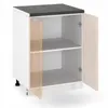 ULWEHOME | Unterschrank 60 cm Beige, Küchenunterschrank Produktbild-Vorschau 4
