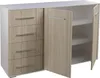 Kommode Schubladkasten Kommode mit Schubladen FRIDA Produktbild-Vorschau 5