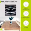 ARTland Glasbild Verlorener Tropfen Größe: 20x20 cm Produktbild-Vorschau 3