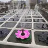 Teichdekoration mit Seerose/Lotusblume, solarbetriebener Produktbild-Vorschau 3
